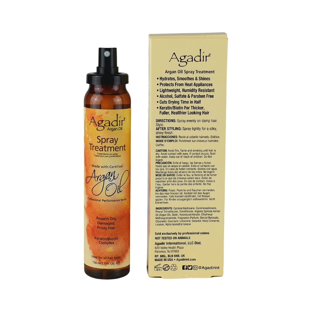 Agadir Argan Oil Spray Treatment by for Unisex, 150ml