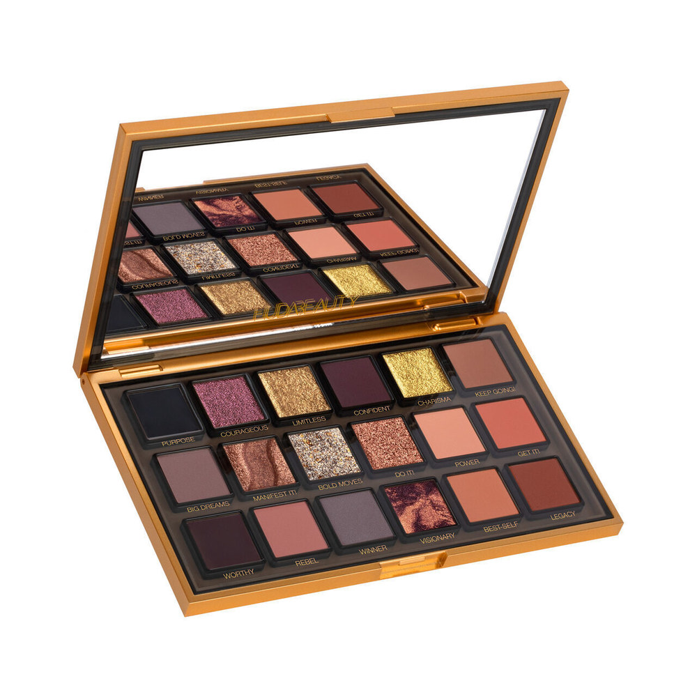 Huda Beauty Empowered Eyeshadow Palette, 18 Colors