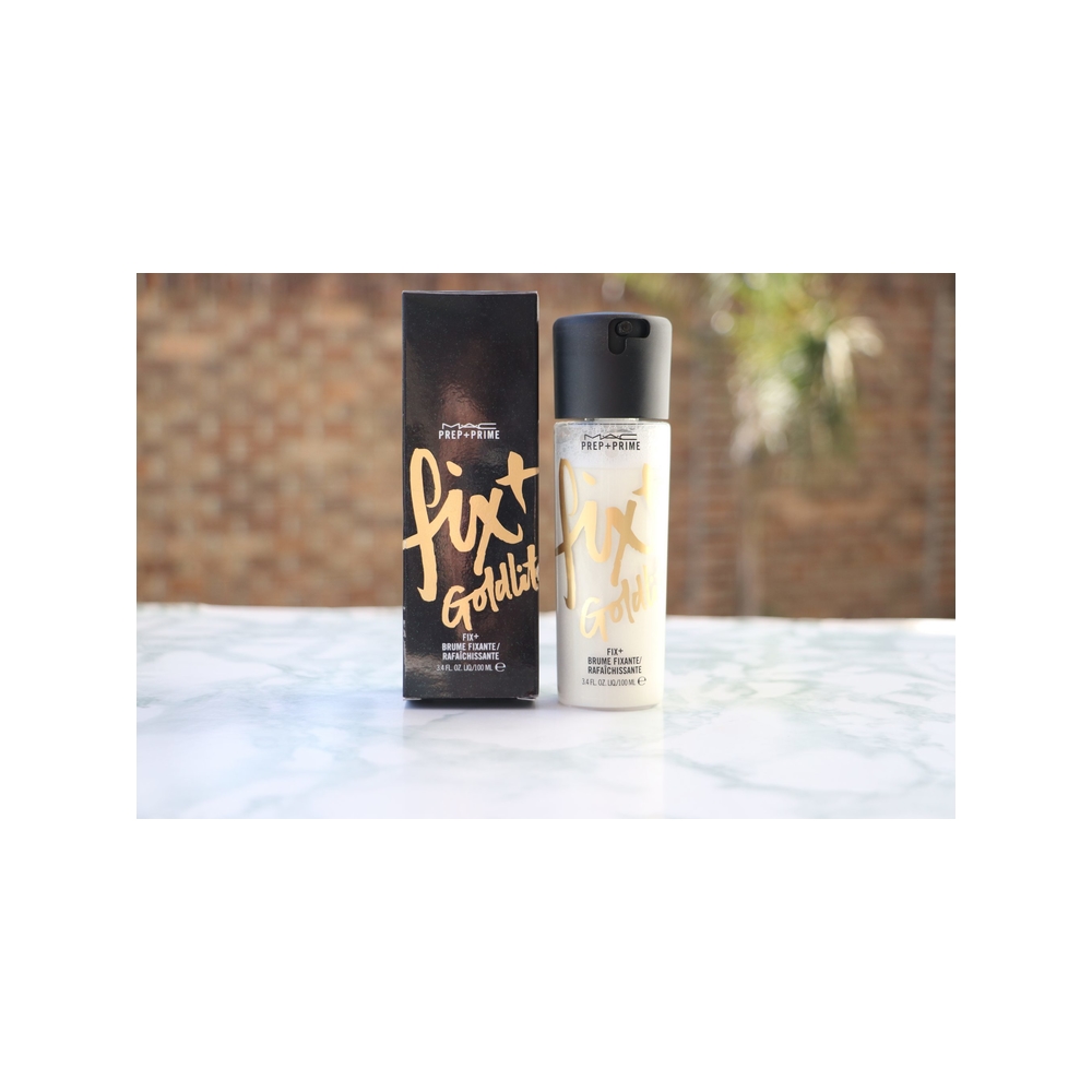 MAC Prep + Prime Fix + Shimmer Goldlite Spray, 100ml
