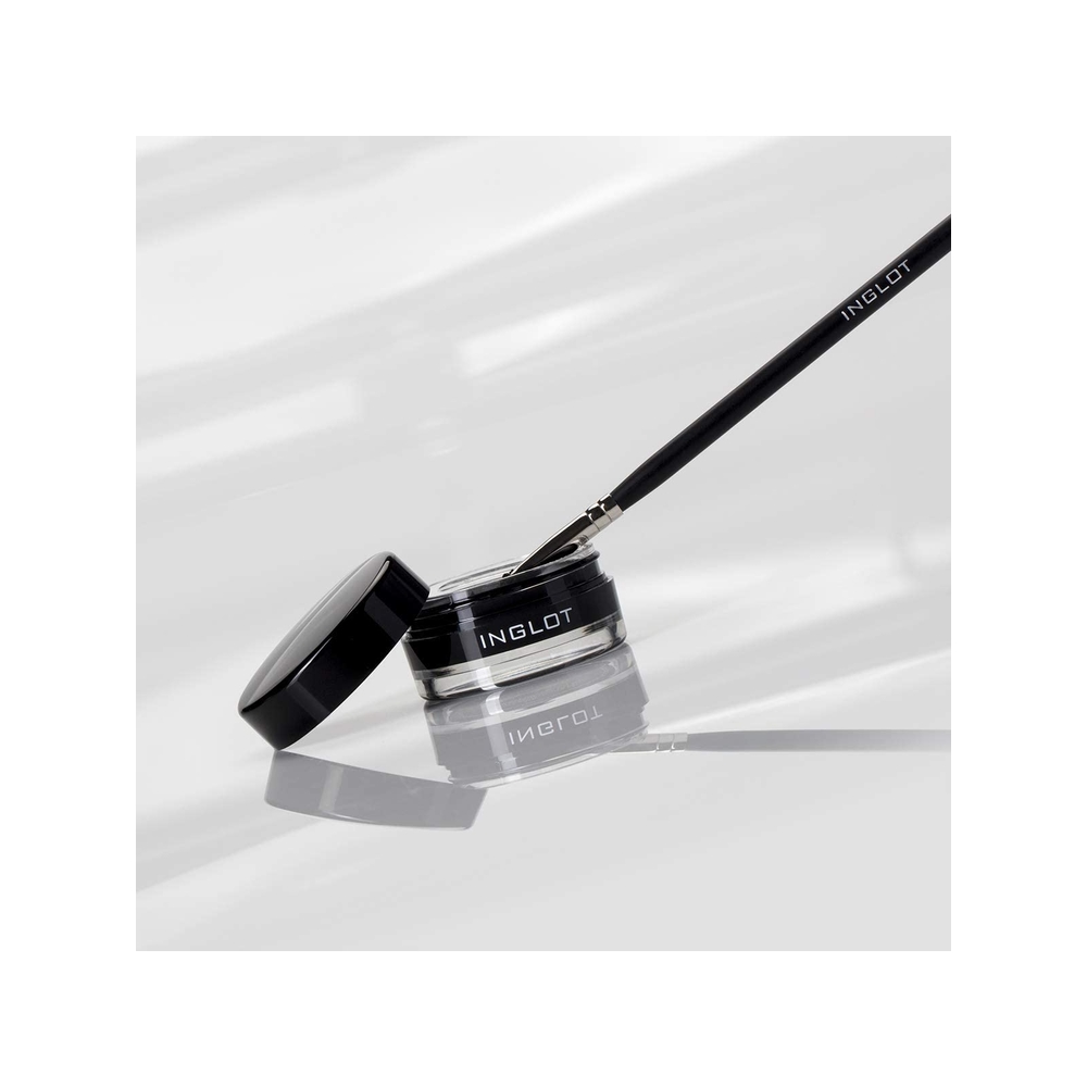 Inglot Duraline & AMC Gel Eyeliner, 77 Black Matte