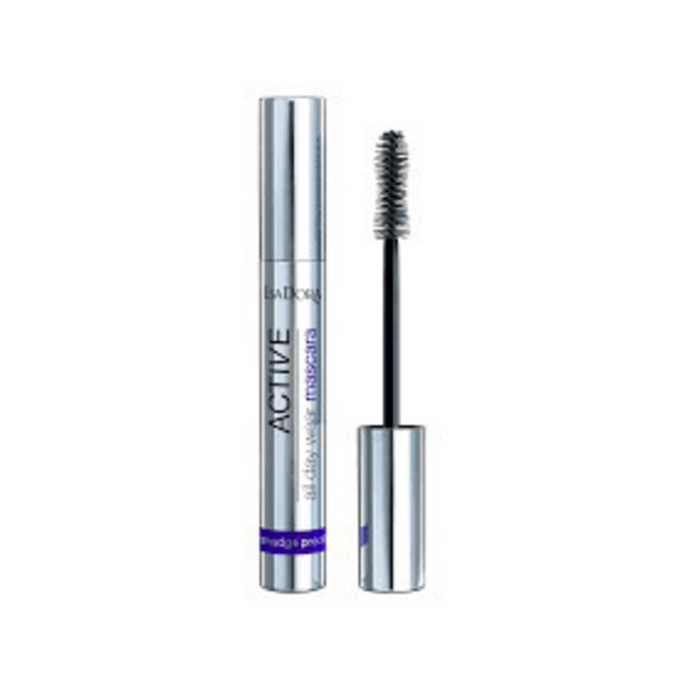 IsaDora Active All Day Wear Mascara , 20 Deep Black, 12ml