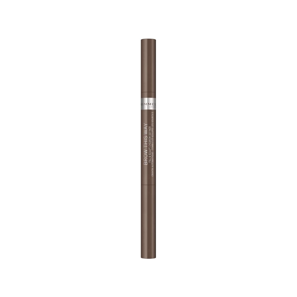 Rimmel London This Way Fill & Sculpt Eyebrow Definer, Light Brown