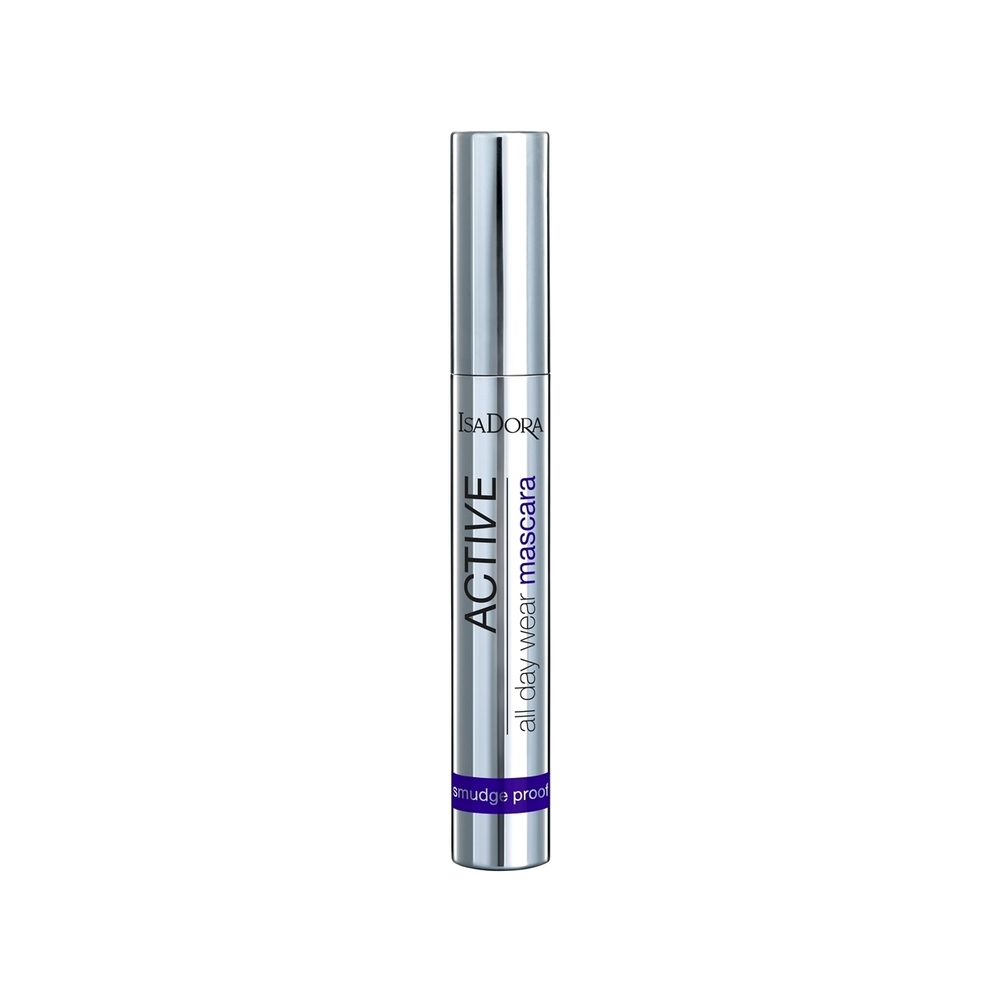 IsaDora Active All Day Wear Mascara , 20 Deep Black, 12ml